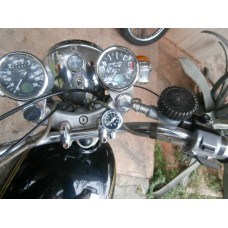 Norton Commando & Atlas Oil Gauge Kit (Black Panel Instrument)