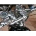 Norton Commando & Atlas Oil Gauge Kit (Black Panel Instrument)
